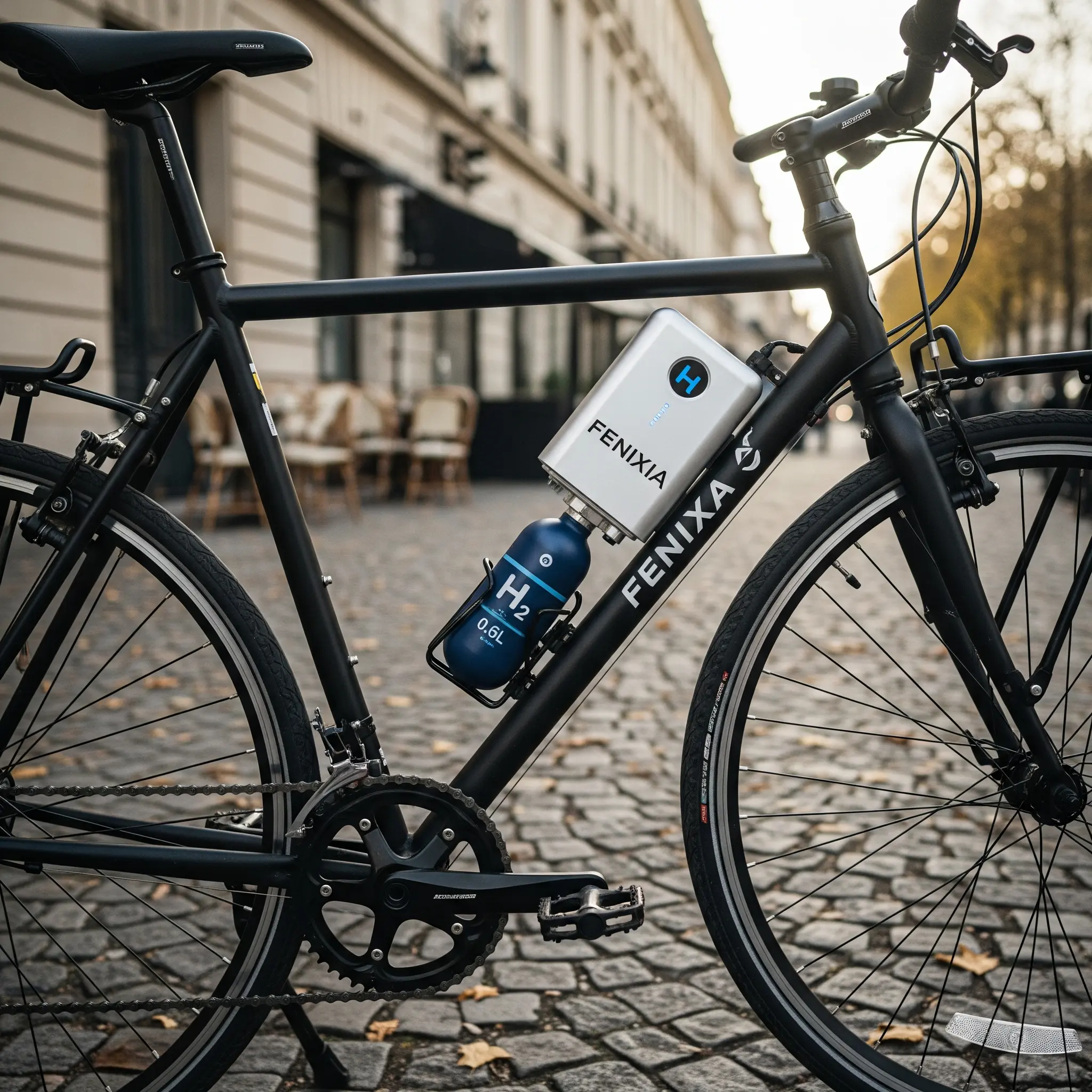 FENIXIA Urban Commuter Kit - Vélo hydrogène urbain avec pile à combustible 300W